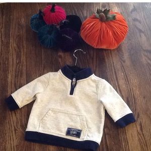 3/6 month boys Janie &Jack sweatshirt